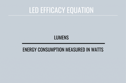 led efficacy equation